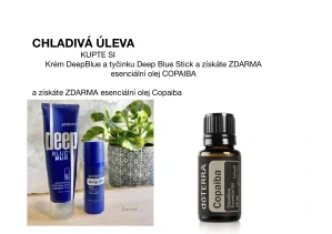 Deep blue Rub +tyčinka + copaiba zdarma