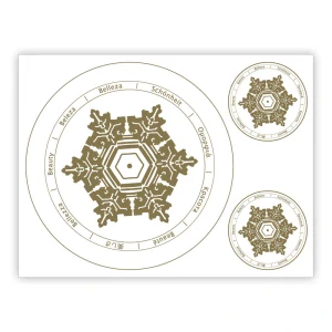 Energetický symbol ledového krystalu Krása
