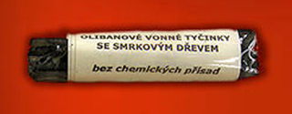 Vonné tyčinky se smrkovým dřevem